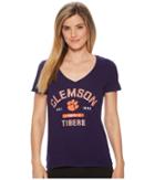 Champion College - Clemson Tigers University V-neck Tee