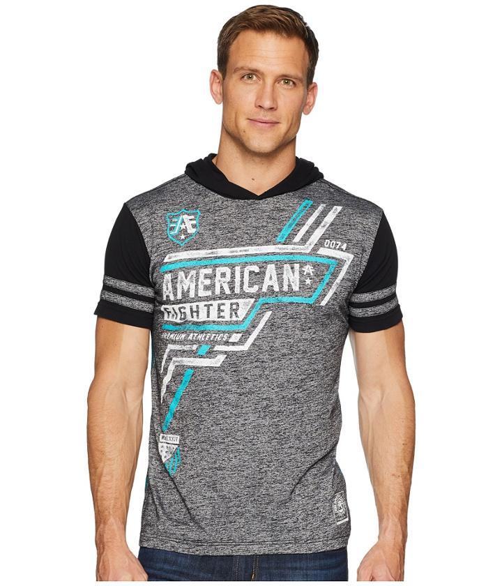 American Fighter - Bentley Short Sleeve Pullover Hoodie