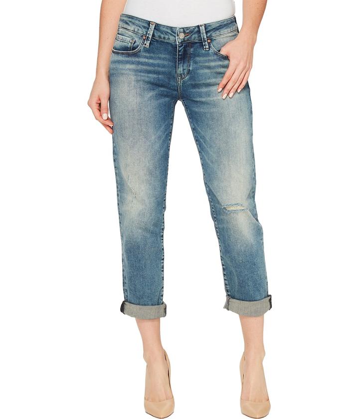 Mavi Jeans - Emma Slim Boyfriend In Mid Earthy Vintage