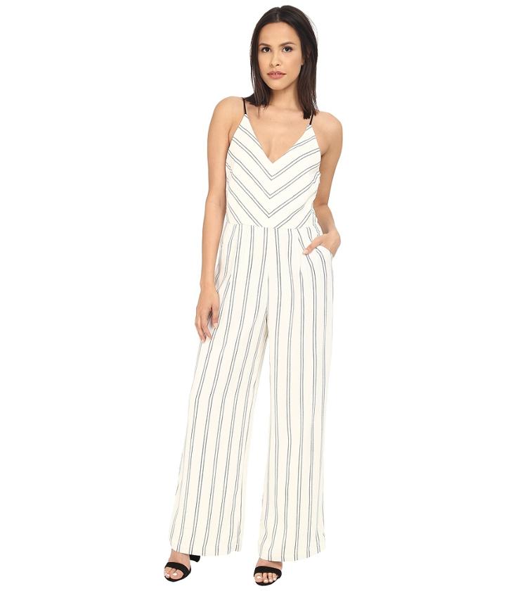 Adelyn Rae - Stripe Jumpsuit