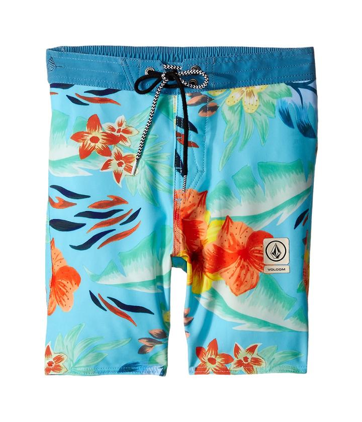 Volcom Kids - Party Pack Safari Elastic Waist Boardshorts