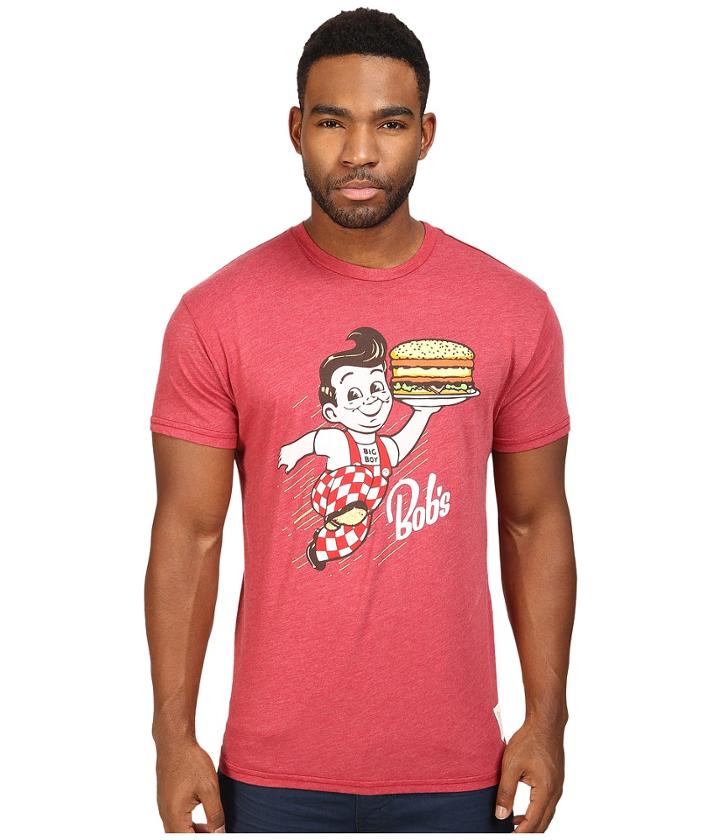 The Original Retro Brand - Bob's Big Boy Short Sleeve Heather Tee