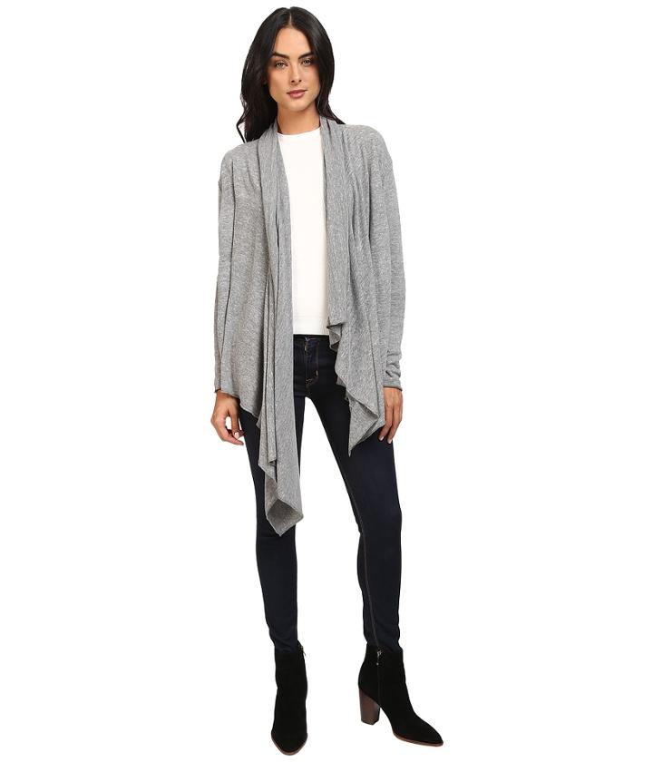 Alternative - Brushed Jersey Overlap Sweater Wrap