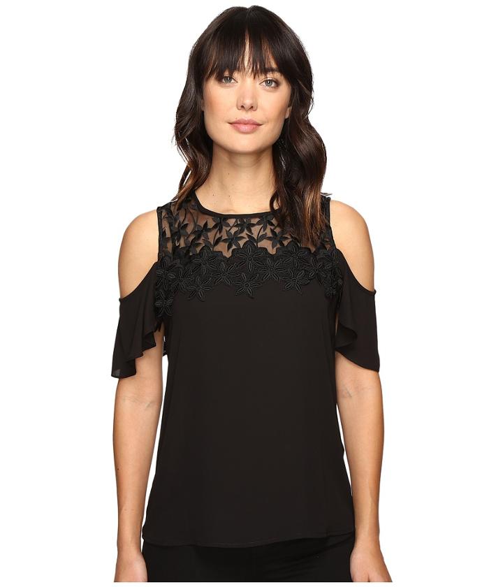Ivanka Trump - Georgette Cold Shoulder Top