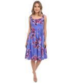 Donna Morgan - Sateen Midi Length Tank Dress
