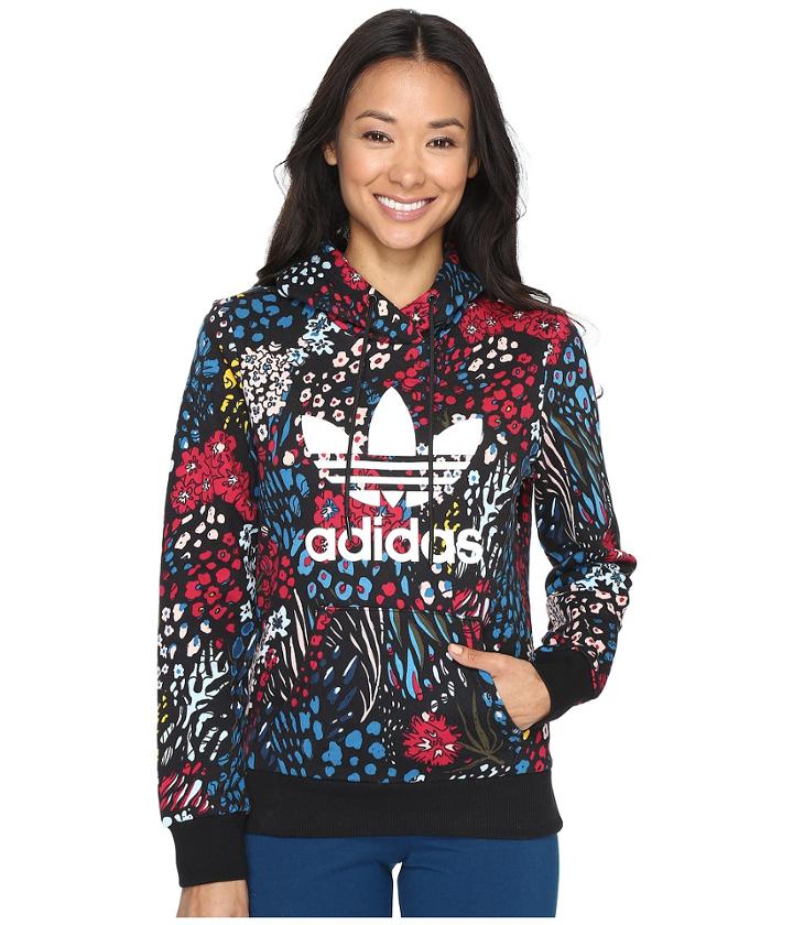 Adidas Originals - Aop Trefoil Logo Hoodie