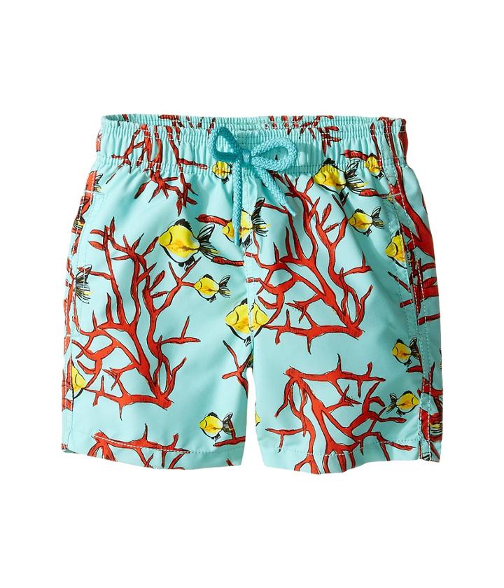 Vilebrequin Kids - Coral And Fish Swim Bottom