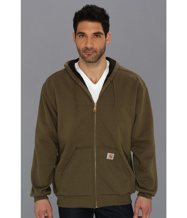 Carhartt - Rd Rutland Thermal-lined Hooded Zip-front Sweatshirt