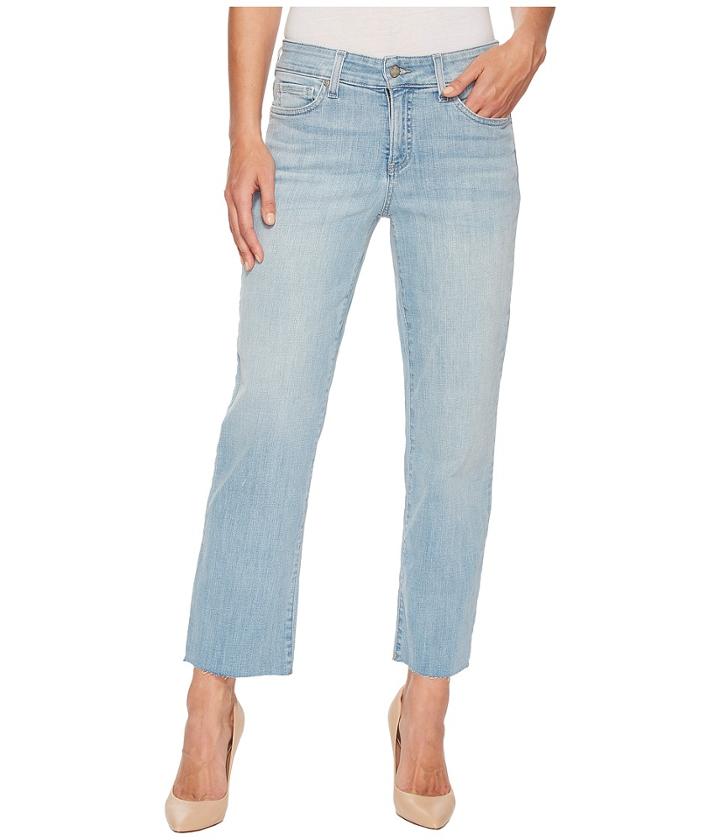 Nydj - Jenna Straight Ankle W/ Raw Hem In Wanderlust