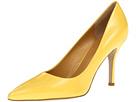 Nine West   Flax  Yellow Leather    Footwear