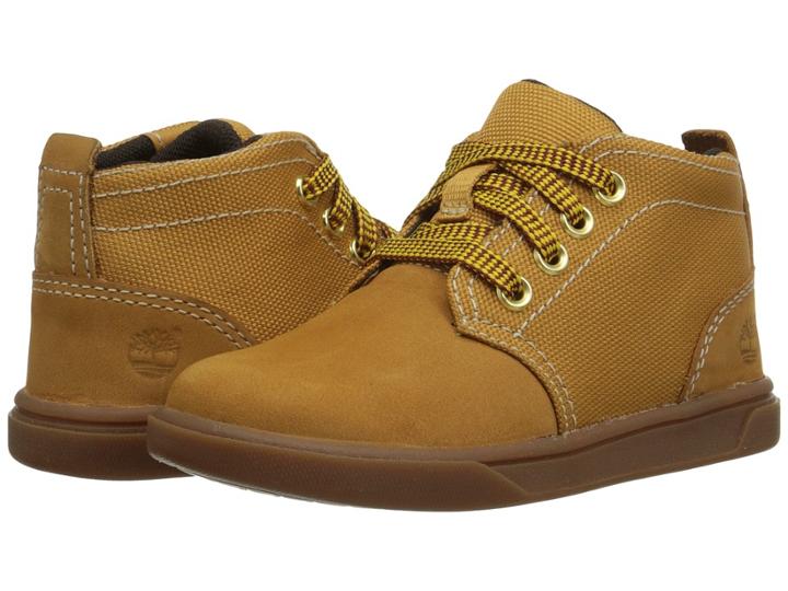 Timberland Kids - Groveton Chukka Leather And Fabric