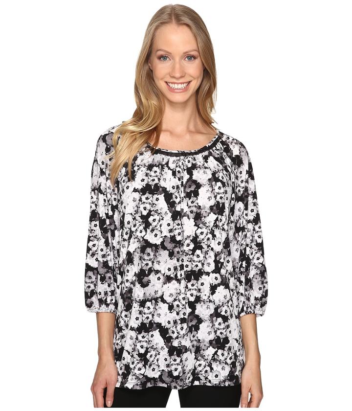 Ellen Tracy - Shirred Neck Top