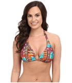 Luli Fama - Wild Free Seamless D/dd Cup Triangle Halter Top