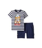 Moschino Kids - Nautical Teddy Bear T-shirt Shorts Set