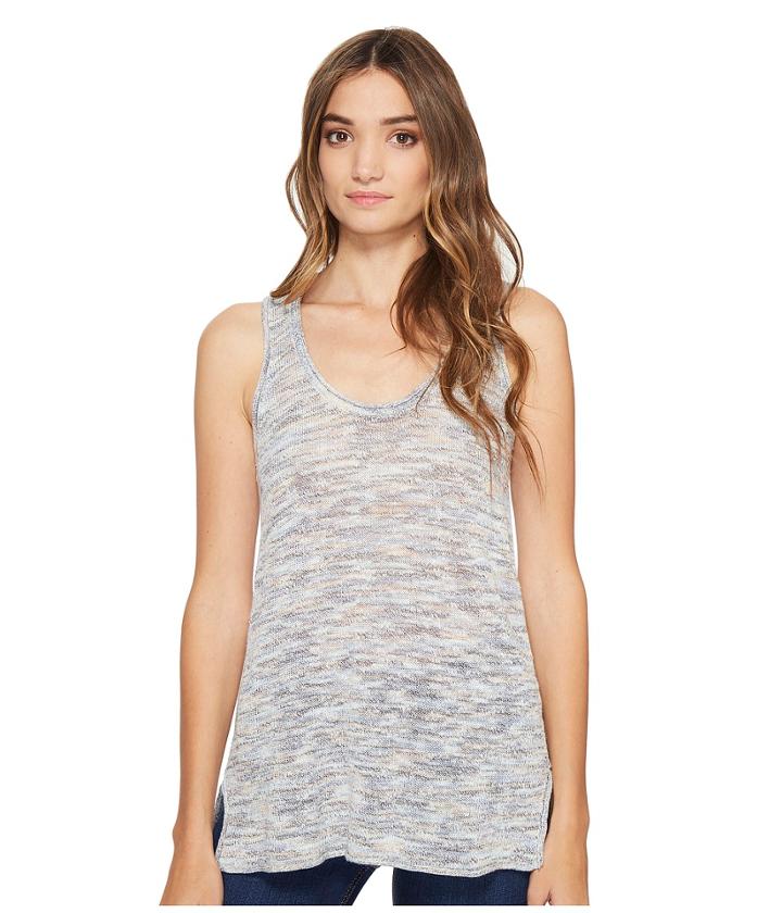 Michael Stars - Linen Blend Scoop Neck Tank Top