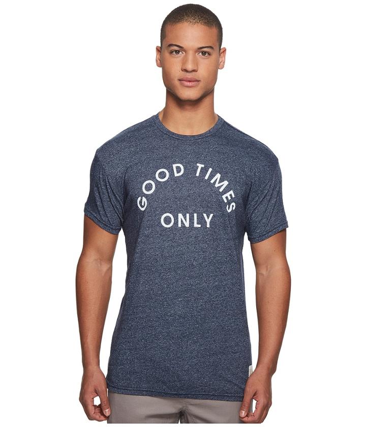 The Original Retro Brand - Good Times Only Short Sleeve Mocktwist Tee