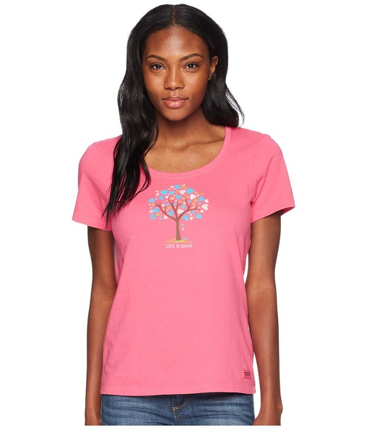 Life Is Good - The Love Tree Crusher Scoop Neck Tee
