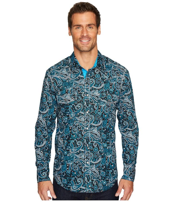 Rock And Roll Cowboy - Long Sleeve Snap B2s4104