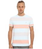 Original Penguin - Short Sleeve Birdseye Color Block Long Line Tee