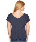 B Collection By Bobeau - Cape Back Knit Tee