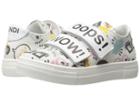 Fendi Kids - Printed Hook And Loop Sneakers