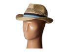 San Diego Hat Company - Sgf2020 Seagrass Fedora Hat With Ombre Striped Band