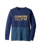 Converse Kids - Long Sleeve Static Heather Silicone Tee