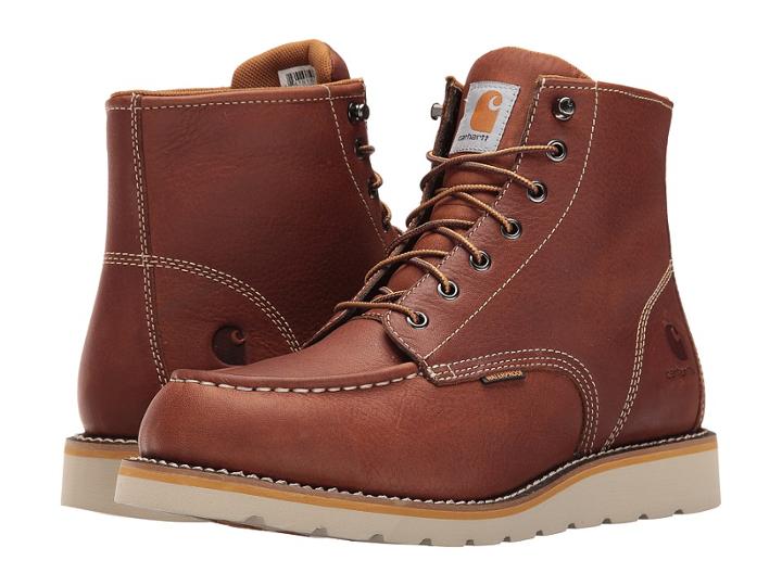Carhartt - 6-inch Tan Waterproof Wedge Boot