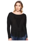 Roper - Plus Size 0606 Jersey Slouchy Tee