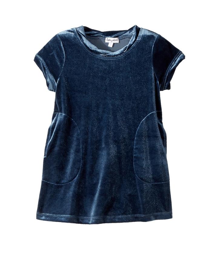 Splendid Littles - Velour Thigh Length Dress