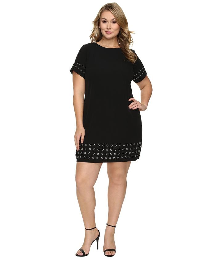Calvin Klein Plus - Plus Size T-shirt Dress W/ Grommets