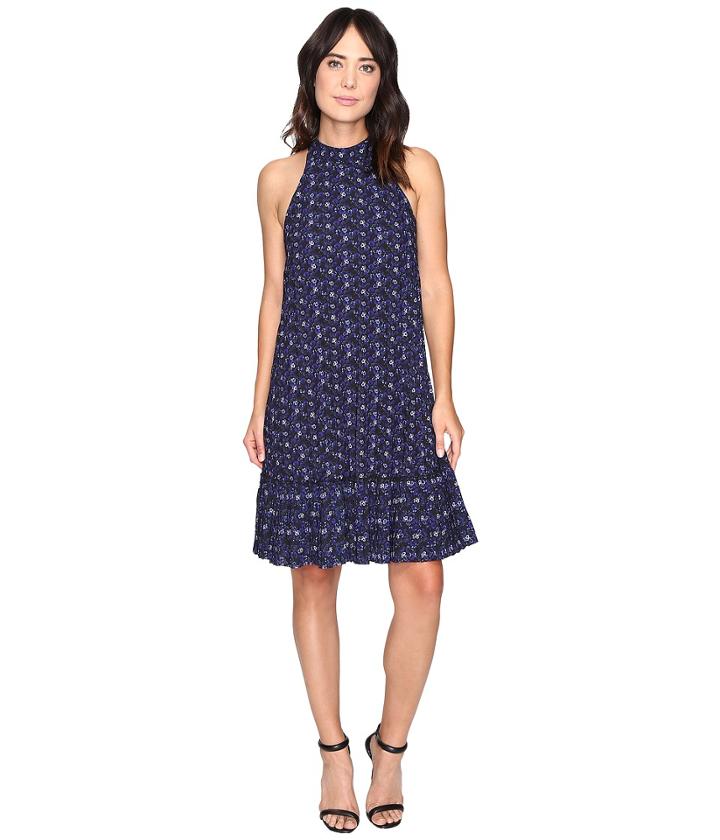 Nicole Miller - Royal Ditzy Pleated Dress
