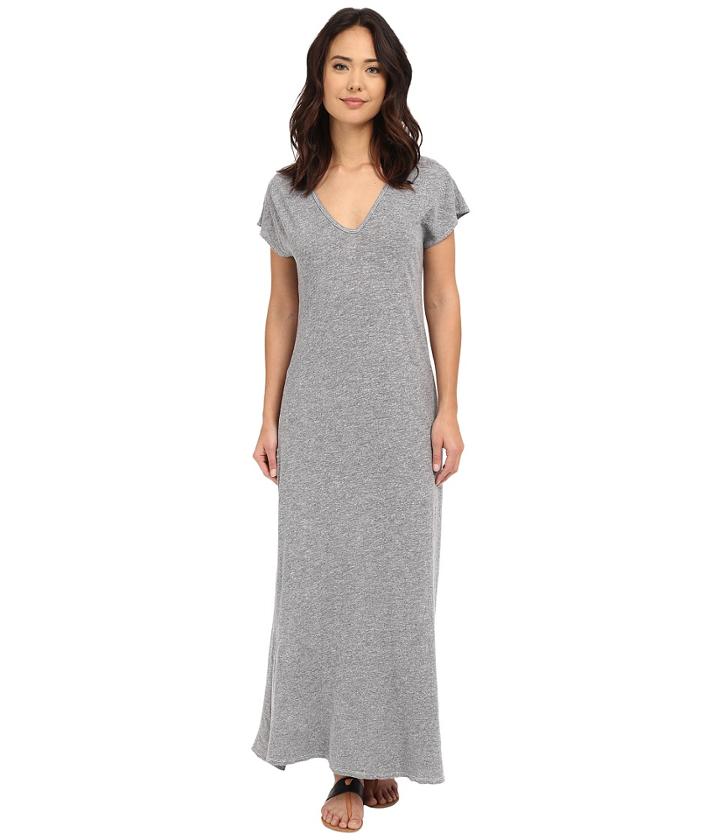 Lanston - V-neck Maxi Dress