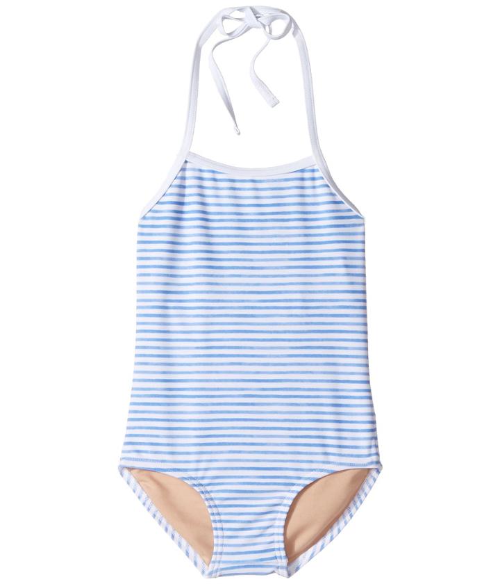 Toobydoo - Blue Watercolor One-piece Bathing Suit