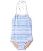 Toobydoo - Blue Watercolor One-piece Bathing Suit