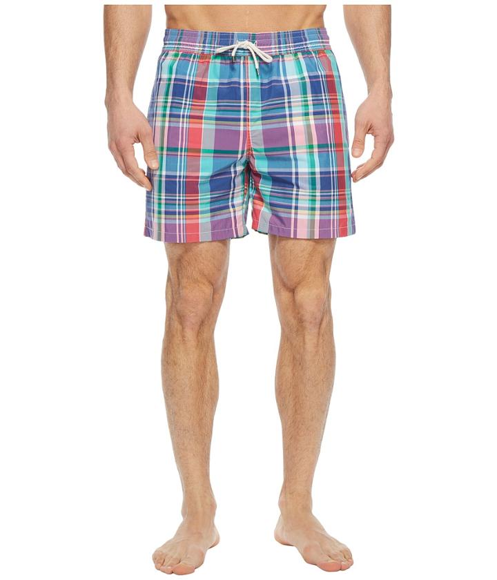 Polo Ralph Lauren - Plaid Traveler Swim Trunk