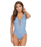 Becca By Rebecca Virtue - Color Play Side Inset One-piece