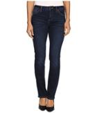 Jag Jeans Petite - Petite Portia Straight In Platinum Denim In Indio