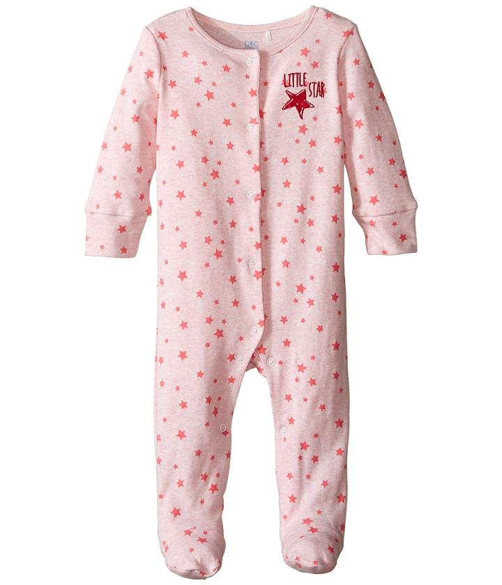C&amp;c California Kids - Twinkle Stars Printed Coverall