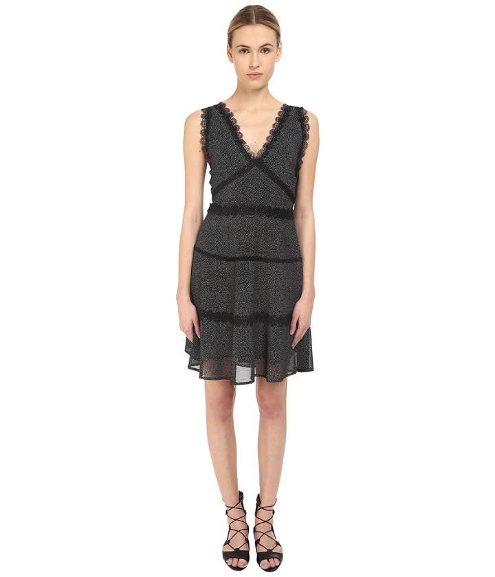 The Kooples - Dress In Printed Muslin Lace