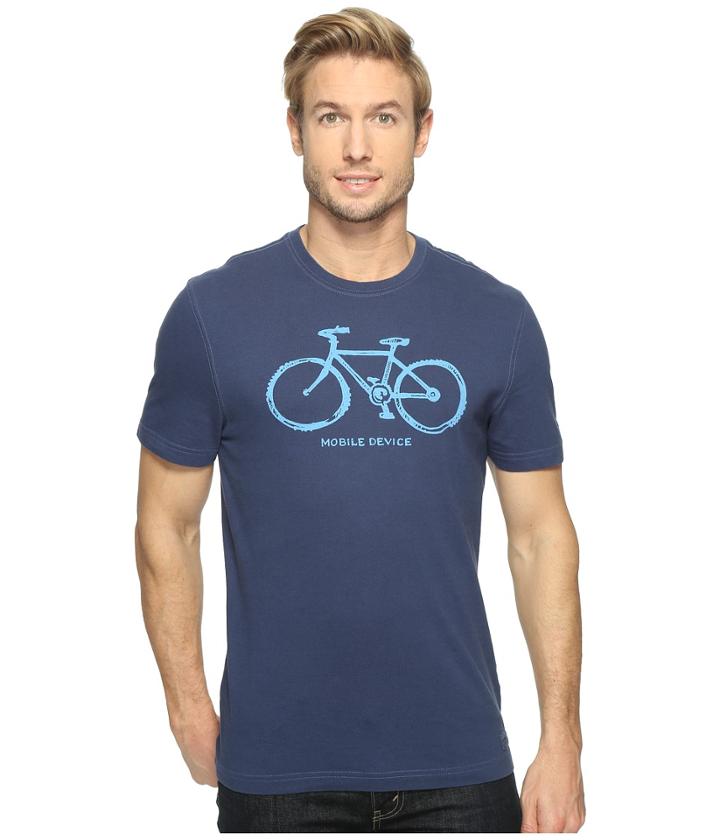 Life Is Good - Mobile Device Bike Crusher Tee