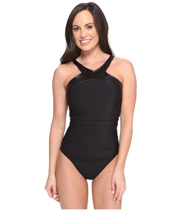 Magicsuit - Leather Bonnie Underwire One-piece Swimsuit