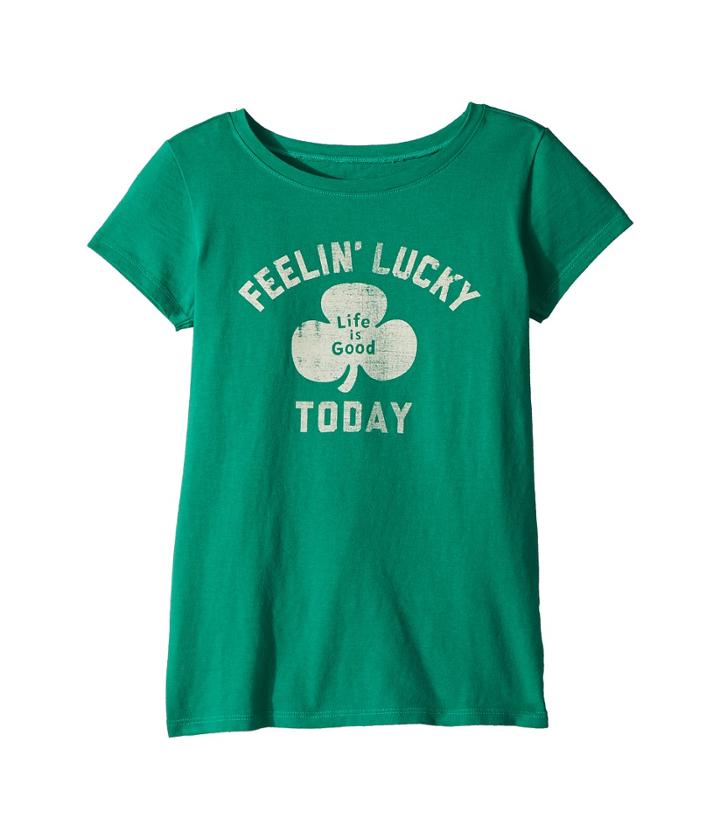 Life Is Good Kids - Feelin' Lucky Today Crusher Tee