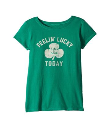 Life Is Good Kids - Feelin' Lucky Today Crusher Tee