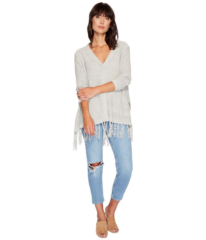 Jack By Bb Dakota - Ley Snap Front Fringe Cardigan