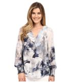 Calvin Klein - Peasant Top With Smocking