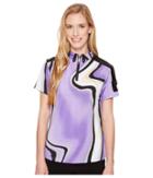 Jamie Sadock - Liquify Print Short Sleeve Top