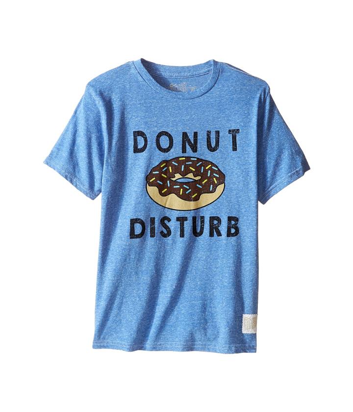 The Original Retro Brand Kids - Donut Disturb Short Sleeve Tri-blend Tee