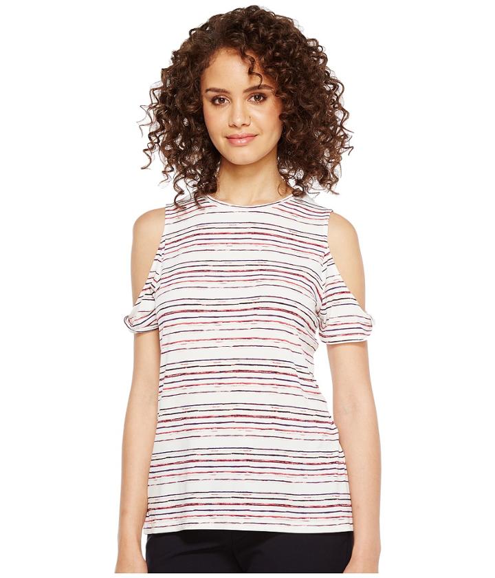 Ivanka Trump - Matte Jersey Cold Shoulder Tee