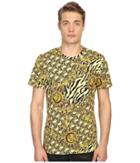 Versace Jeans - All Over Baroque Tiger Print T-shirt